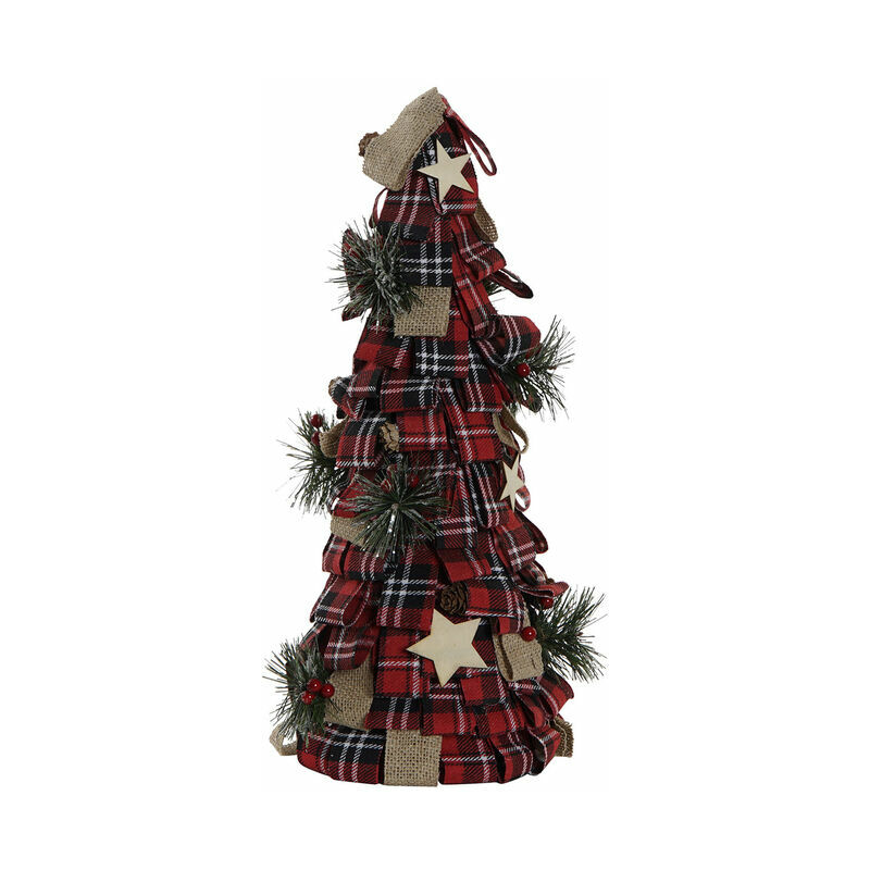 

Decoración DKD Home Decor Navidad Poliéster (13 x 13 x 40 cm)
