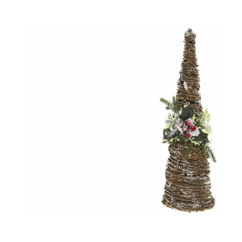 

Decoración DKD Home Decor Navidad Ratán (12 x 12 x 40 cm)
