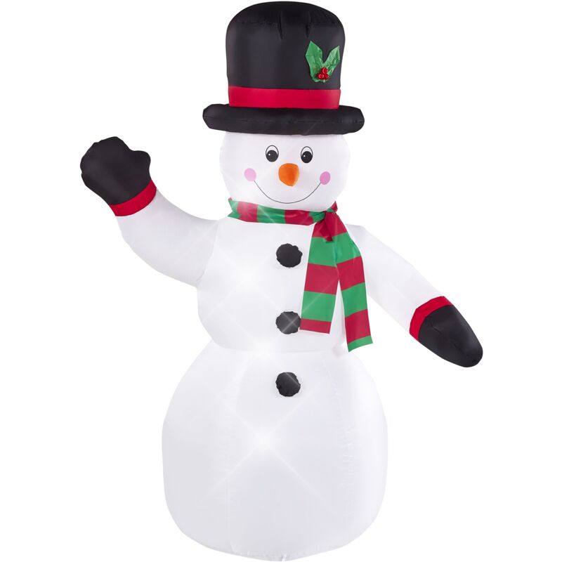 

Beliani - Decoración inflable LED blanco 200 cm RUKA