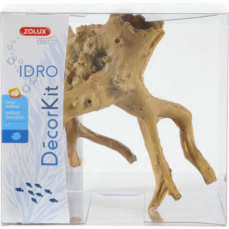 

Decoración. kit Idro raíz n° 1. dimensión 13,5 x 13,5 x altura 13 cm. para el acuario.