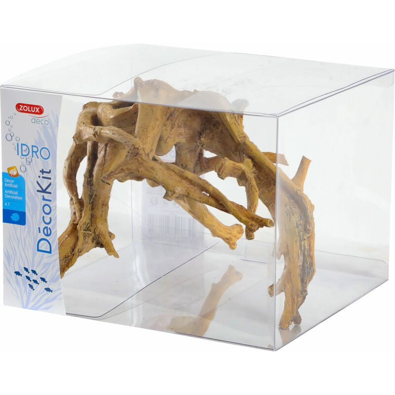 

Decoración. kit Idro raíz n° 2. dimensión 19.5 x 18 x Altura 15 cm. para el acuario.
