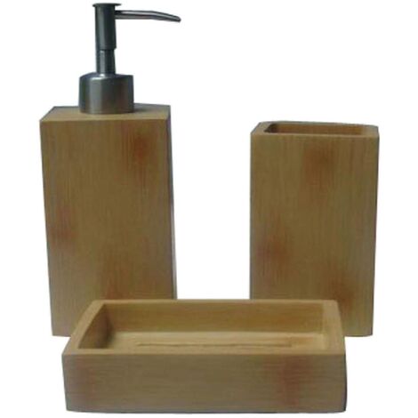 Decoración para baño lote de 3 piezas