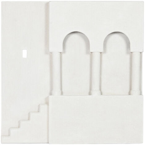 Decoracion Pared Mdf 80X6,5X80 Arcos Escalera 3D