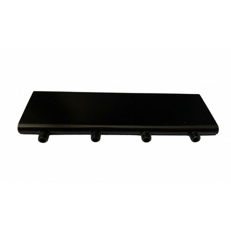 DECORAIL - Raccord tringle rail pour rideau noir Coloris - Noir mat
