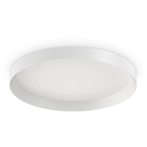 Décoratif Rond Simple Flush Blanc, 4000K