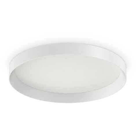 Décoratif Rond Simple Flush Blanc, 4000K