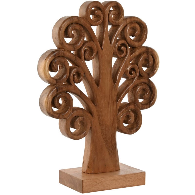 Décoration Acacia 18X9,5X38 Arbre Naturel Marron