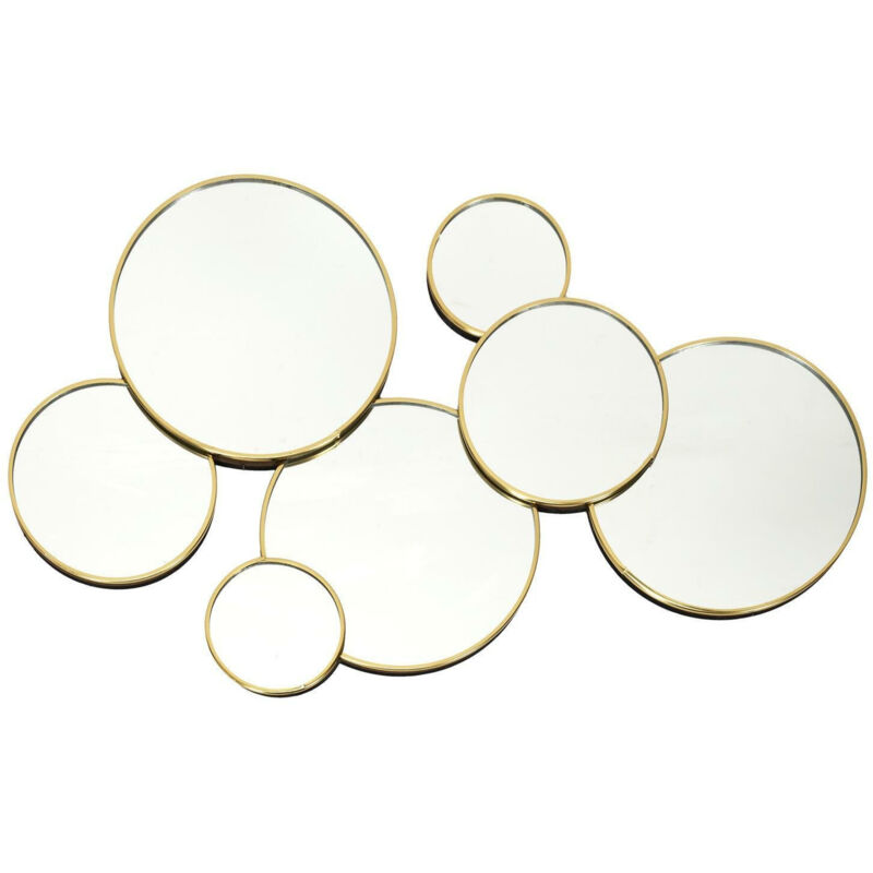 Décoration Aindar avec miroirs ronds