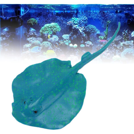 Décoration Aquarium Paysage Artificiel Poissons Simulés Requins Luminaires Sous-Marins-AUTRES