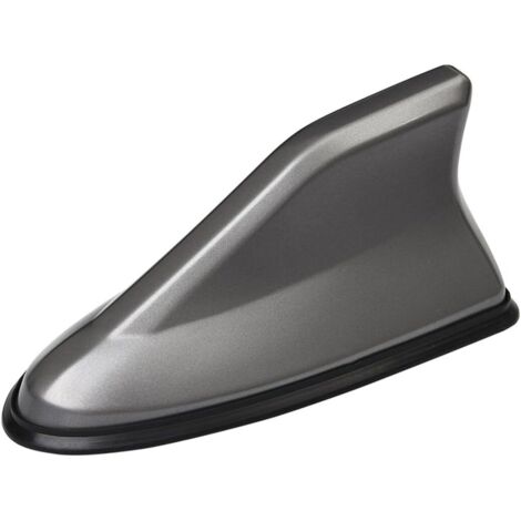 Décoration D'antenne de Toit D'aileron, Requins Voiture Couverture D'antenne D'aileron de Requin Antennes de Toit Automobile, pour La Plupart des Voitures, Améliorer Le Signal(Gris)