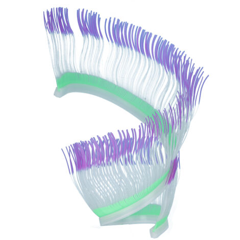 Décoration d'aquarium en silicone lumineuse - Anémone de mer artificielle pour bassin à poissons - Plante ornementale violette