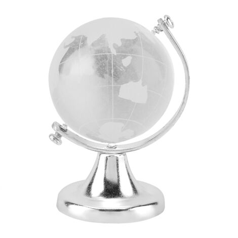 Décoration de bureau miniature en cristal - Argent