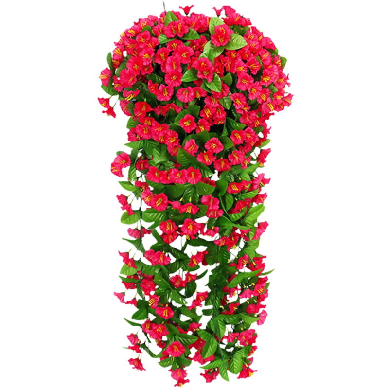 Décoration de chambre, fausses roses artificielles, blocage des conduits de climatisation, décoration de plafond de salon, emballage plastique,