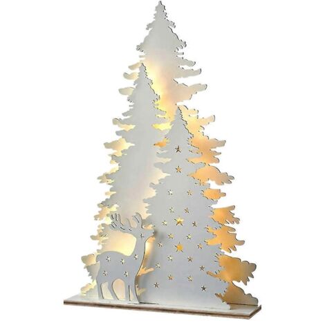 décoration de Noël en bois, ornement pour sapin de Noël --
