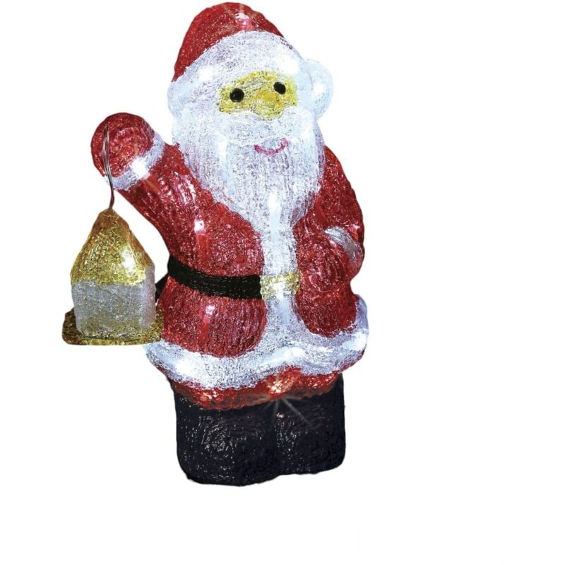 Décoration de Noël lumineuse d'extérieur - Père Noël