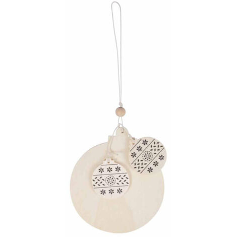Décoration de Noël "Nordic Boule" Naturel