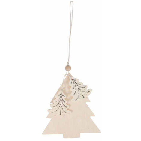 Décoration de Noël "Nordic Sapin" Naturel