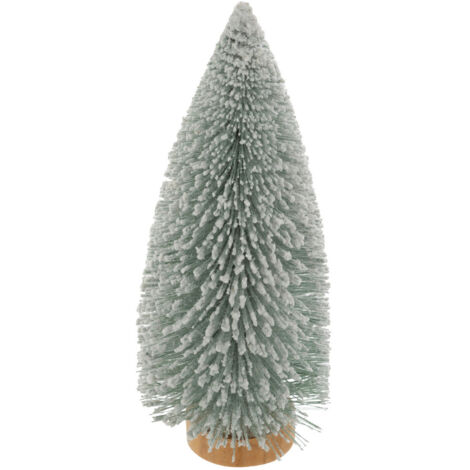 Décoration de Noël Sapin de table artificiel vert enneigé H 35 cm - Feeric Christmas