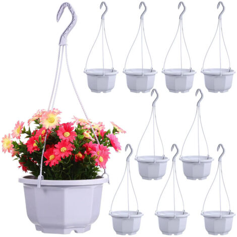 Décoration de pot de fleurs LED étanche à éclairage solaire
