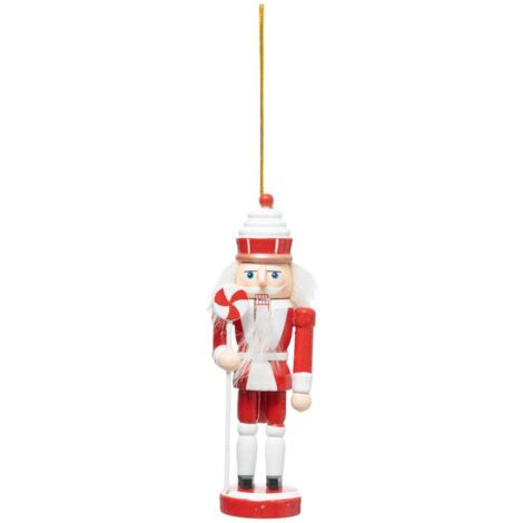 Décoration de sapin casse noisette bonbon 13cm - Atmosphera créateur d'intérieur