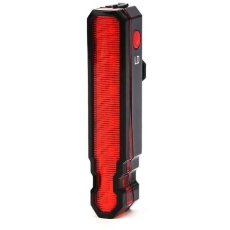 Décoration de vélo,feu arrière de vélo avec excellente Projection au sol,avertissement visuel,lanterne rechargeable - 1 Piece[F10]
