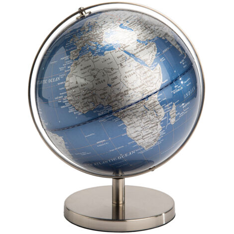 Décoration Globe Terrestre Bleu