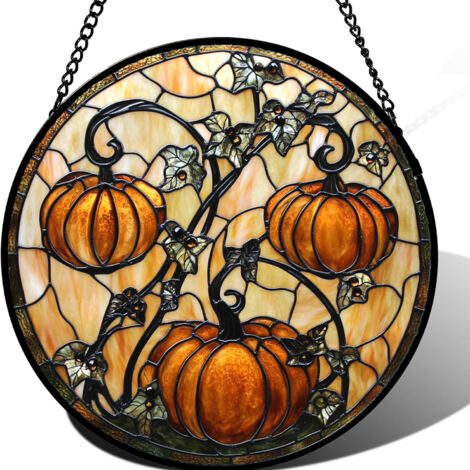 Décoration intérieure vitrail 9 cm – Suspension lumineuse