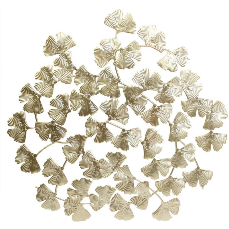 Décoration métal Ginkgo biloba