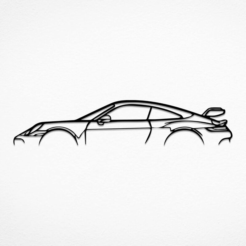 Decoration murale, accessoires de voiture, deco murale en métal, cadeaux pour homme, accessoires porsch, décoration de voiture, porsch 911 décoration