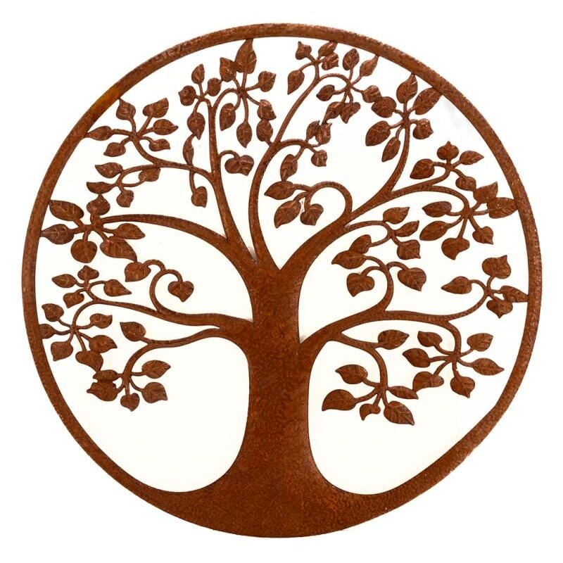Décoration murale 'Arbre de Vie' en métal