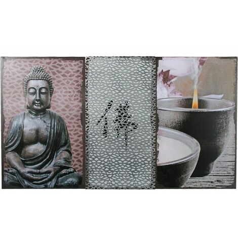 Décoration murale Bouddha 90 x 50 cm