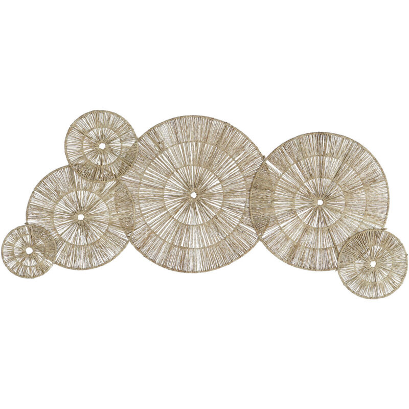 Décoration murale dkd home decor natural brown tropical 115 x 1 x 45 cm