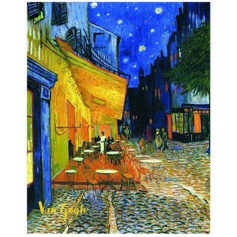 Décoration murale en bois Van Gogh