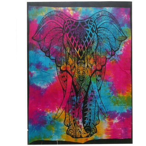 Décoration murale en coton - Éléphant- Vendu par 1