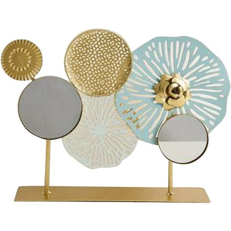 Décoration Murale en Métal Fond Décoration Murale Ornements 22cm