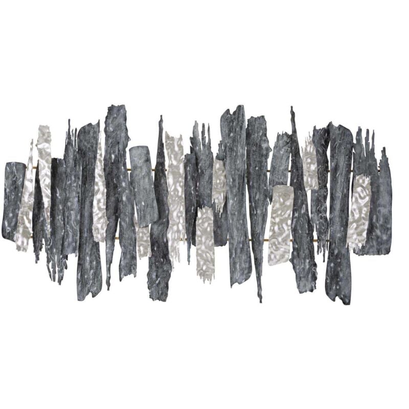 Décoration murale en métal Sculpt 122.6 x 6.4 x 62.9 cm