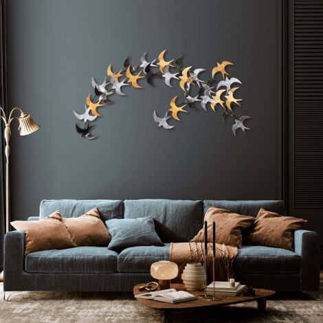 Décoration murale en métal Vol