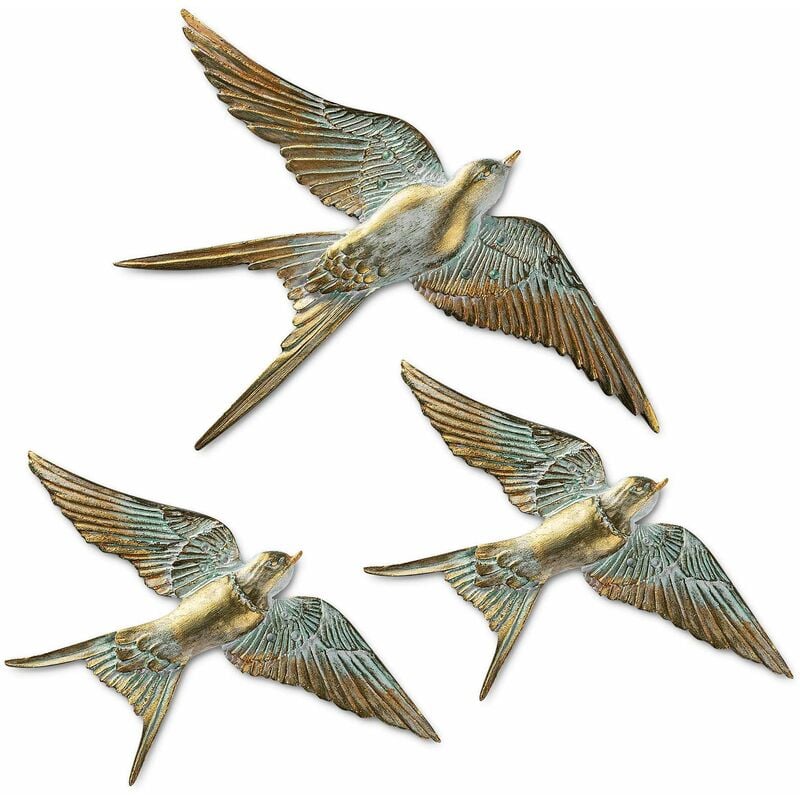 Décoration murale en polyester Oiseaux en vol Modèle 2