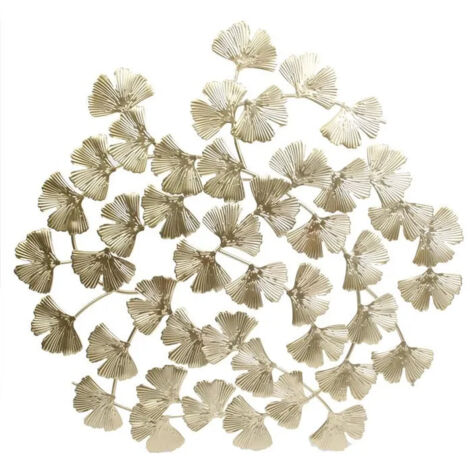 Décoration murale - Fleurs métalliques - 50 x 50 cm - Livraison gratuite