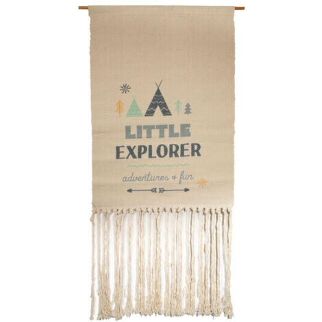 Décoration Murale "Little Explorer" 70cm Naturel