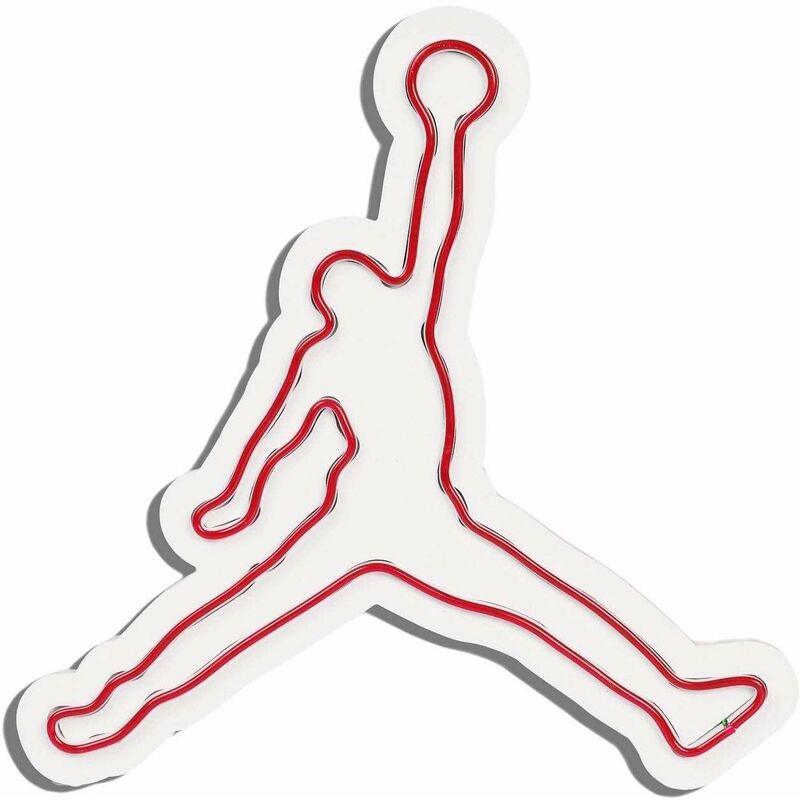 Décoration murale lumineuse Néon Basketball