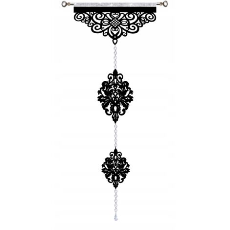 Décoration pendentif GUIRLANDE, décor ajouré, GLAMOUR, GRAND FORMAT