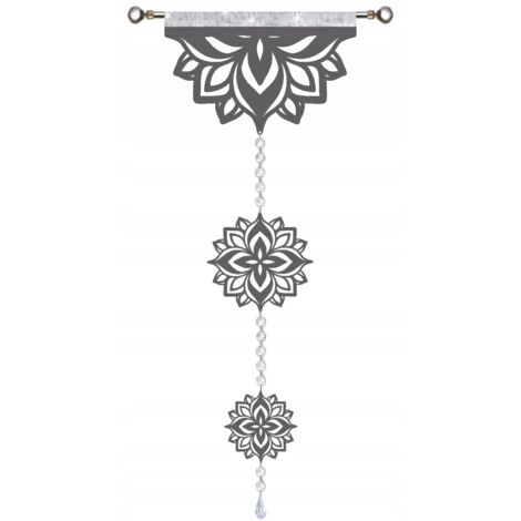 Décoration pendentif GUIRLANDE, décor ajouré, GLAMOUR, GRAND FORMAT