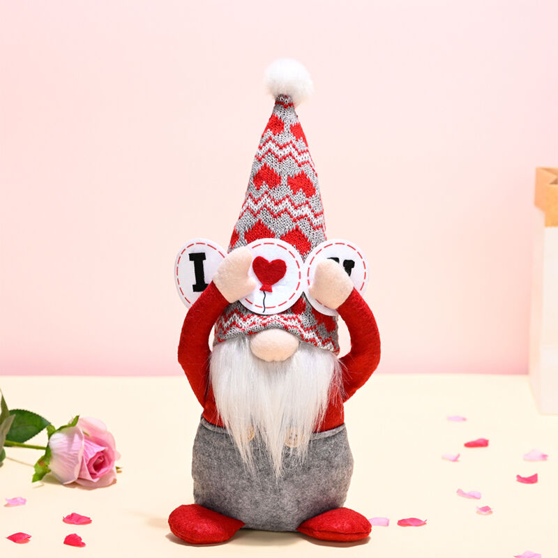 Image of Décorations de saint-valentin, mains levées, décorations de poupée sans visage, décorations de poupée de saint-valentin, fête des mères(Male)