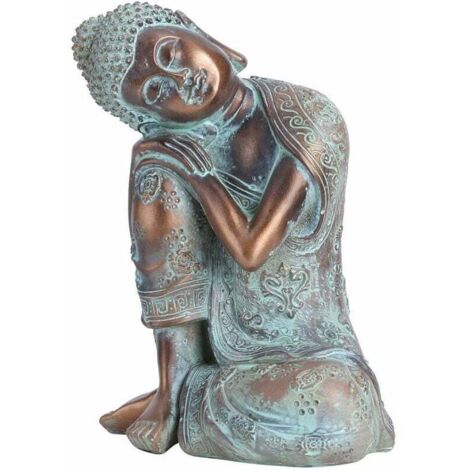 Décorations de style sud-asiatique représentant des statues de Bouddha, ornements de jardin, art de jardin, artisanat, accessoires de maison
