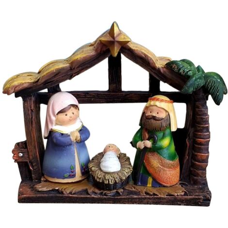 Décorations de table pour la crèche de Noël -