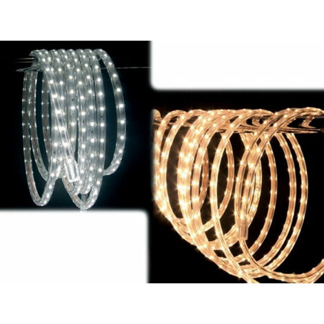 Décorations d'éclairage intérieur à LED fixe de 6 mètres 28,8 W Led Bianco Caldo