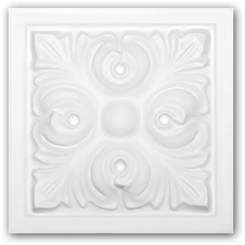 Profhome Decor - Decorative Element 154002 Profhome Door surround timeless classic design white