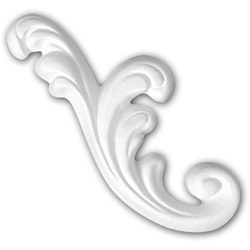 Profhome Decor - Decorative Element 160009 Profhome Rococo Baroque style white