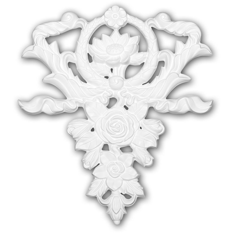 Decorative Element 160037 Profhome Rococo Baroque style white